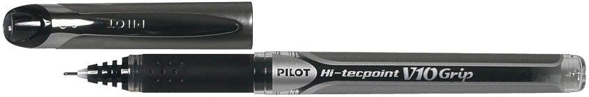 Tintenroller Hi-Tecpoint Grip V10 BXGPN-V10, 0,7 mm, schwarz