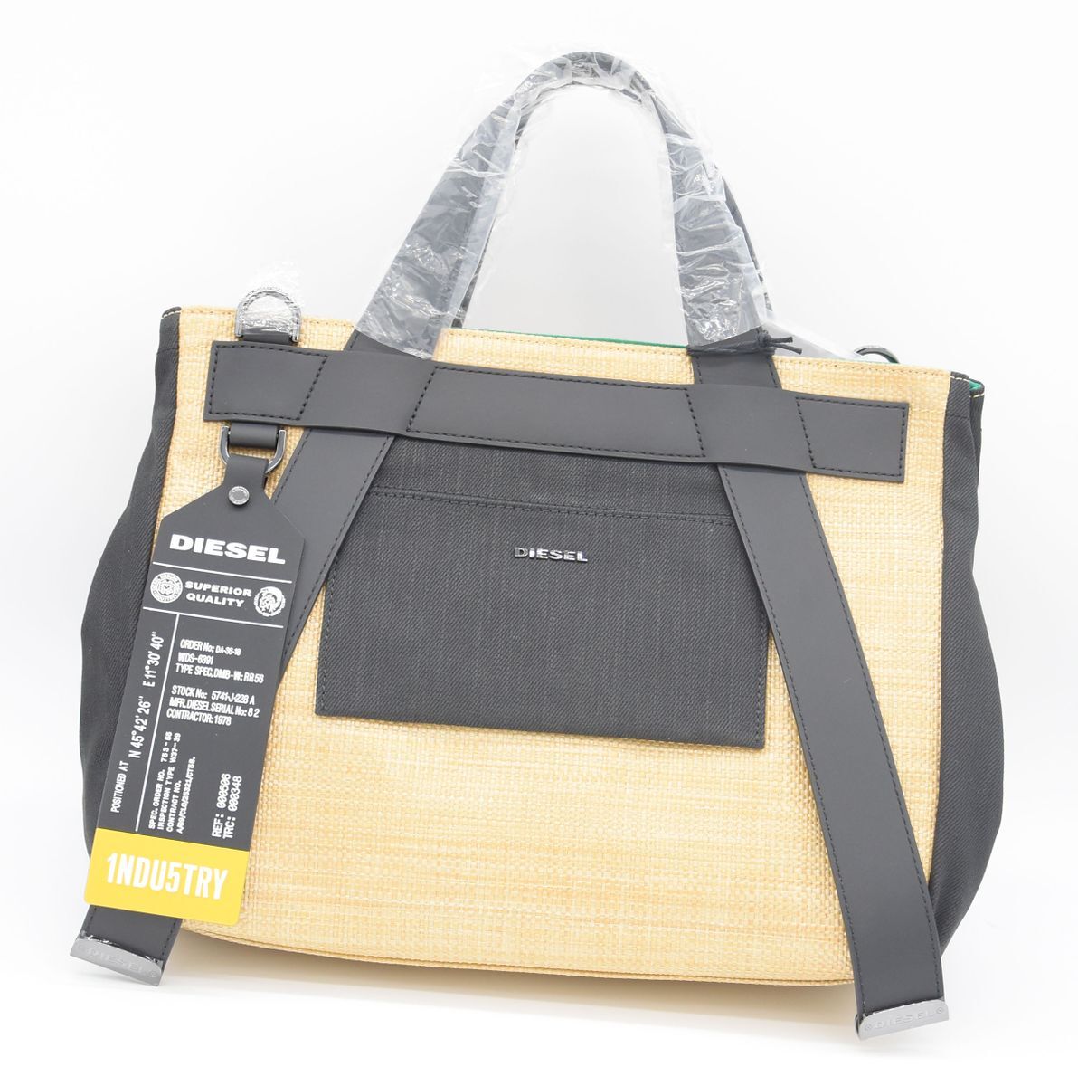 Tasche - Shopping Bag 'KIOSA / F-KIOSA SHOPPER M X06071', Schwarz / Gold