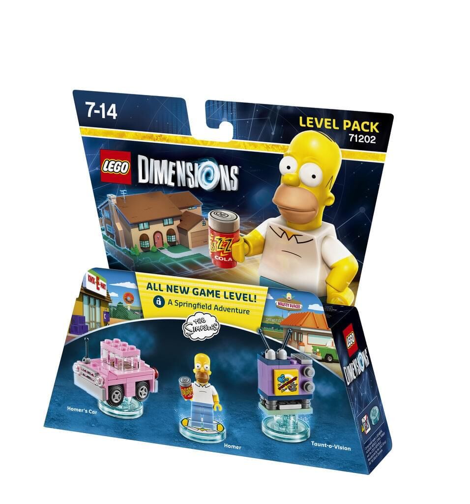Dimensions The Simpsons Level Pack '71202'