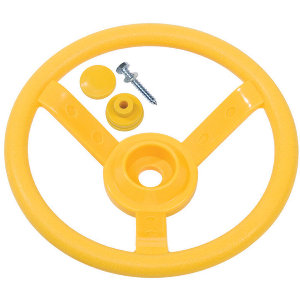 Lenkrad für Kinderspielgeräte, Farbe gelb