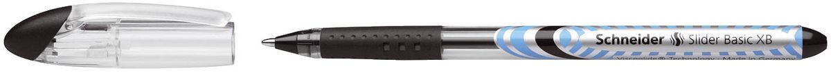 Kugelschreiber Slider Basic - XB, schwarz (dokumentenecht)