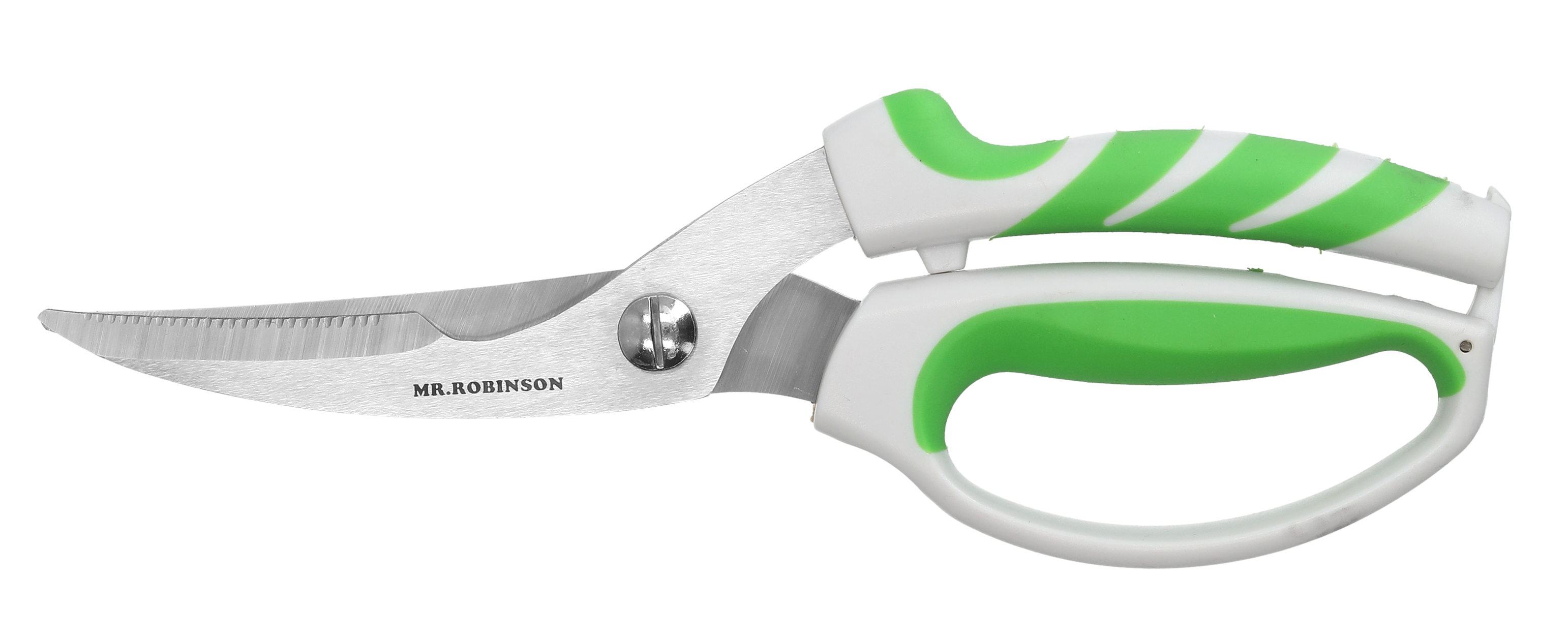 MR. ROBINSON Scheren Set - Allzweckschere Küchenschere mit vielen Funktionen - Kräuterschere mit 5fach Klinge - Geflügelschere mit Knochenbrecher - Hochwertiges Scherenset auch für Linkshänder