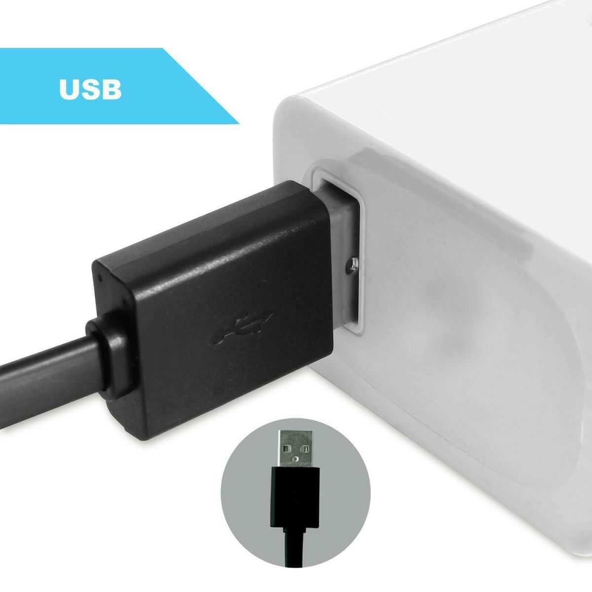 Ladekabel 5-in-1 mit Mini, Micro-USB Stecker, Typ C, ab iPhone 5 bis iPhone 13