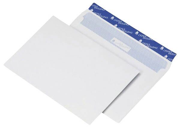 Briefumschlag C4, haftkebend, weiß, Offset 120g, 250 Stück