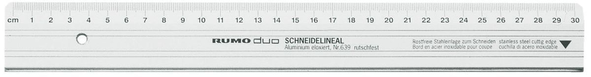 Schneidelineale 639 - 100 cm