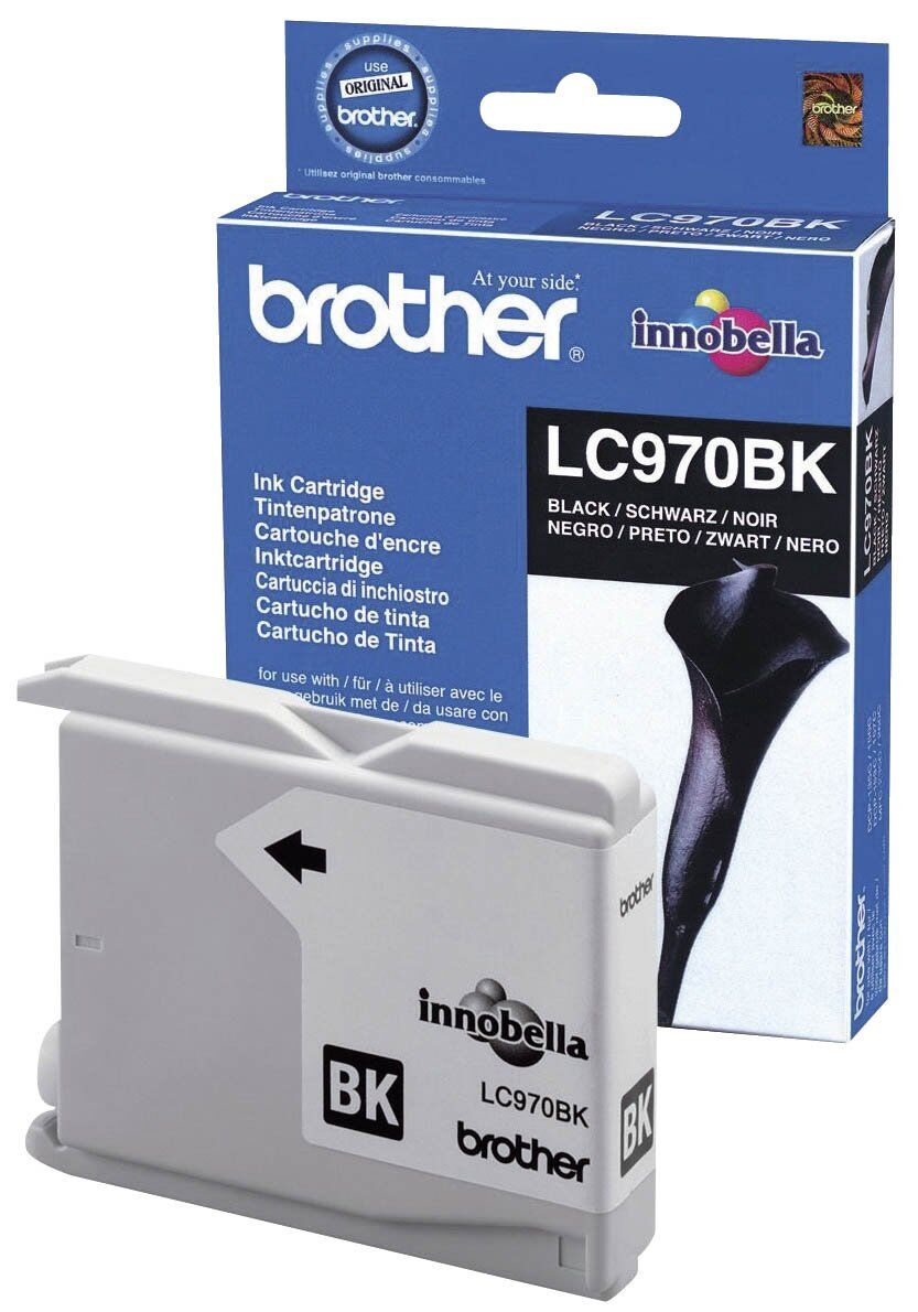 Original Brother Tintenpatrone schwarz (LC-970BK)