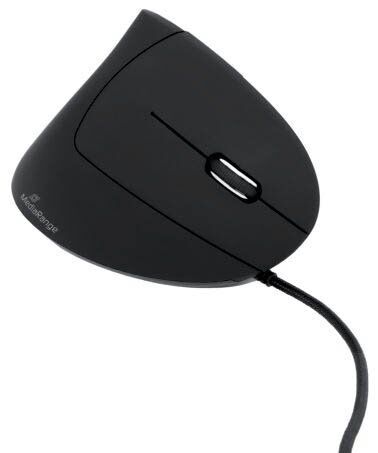Maus MROS230 - ergonomisch, 6 Tasten, optisch, kabelgebunden, schwarz
