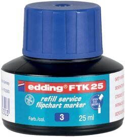 FTK 25 - Nachfülltusche, 25 ml, blau
