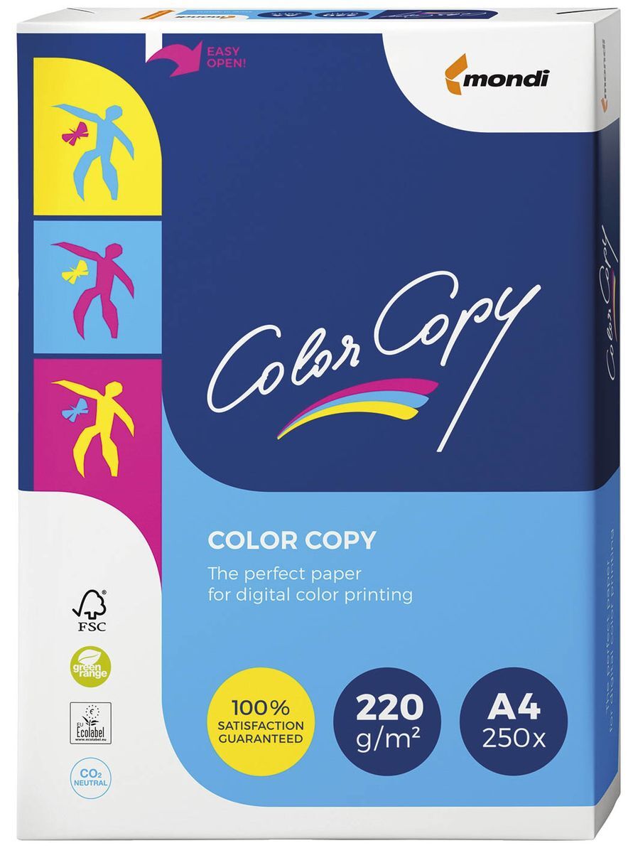 ColorCopy® - A4, 220 g/qm, weiß, 250 Blatt