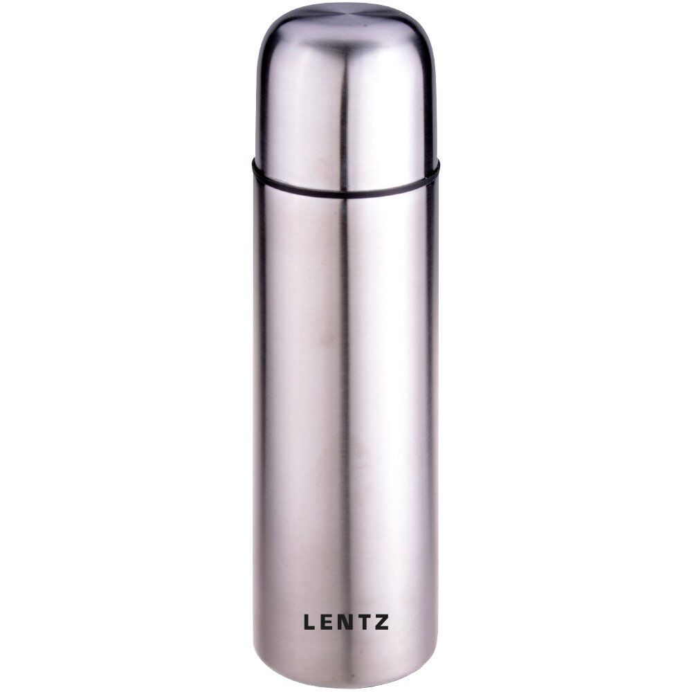 Thermosflasche Edelstahl 0,75L, Silber
