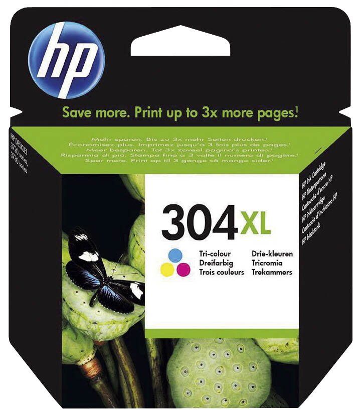 Original HP Druckkopfpatrone color (N9K07AE,N9K07AE#UUS,304XL,304XLC,304XLCOLOR,NO304XL,NO304XLC,NO304XLCOLOR)