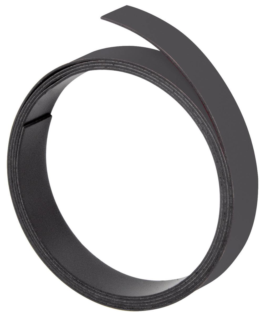 Magnetband - 100 cm x 5 mm, schwarz