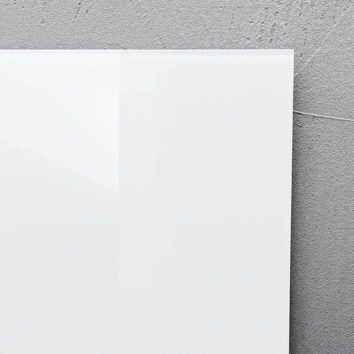 Glas-Magnetboard Artverum - super-weiß, 12 x 78 cm