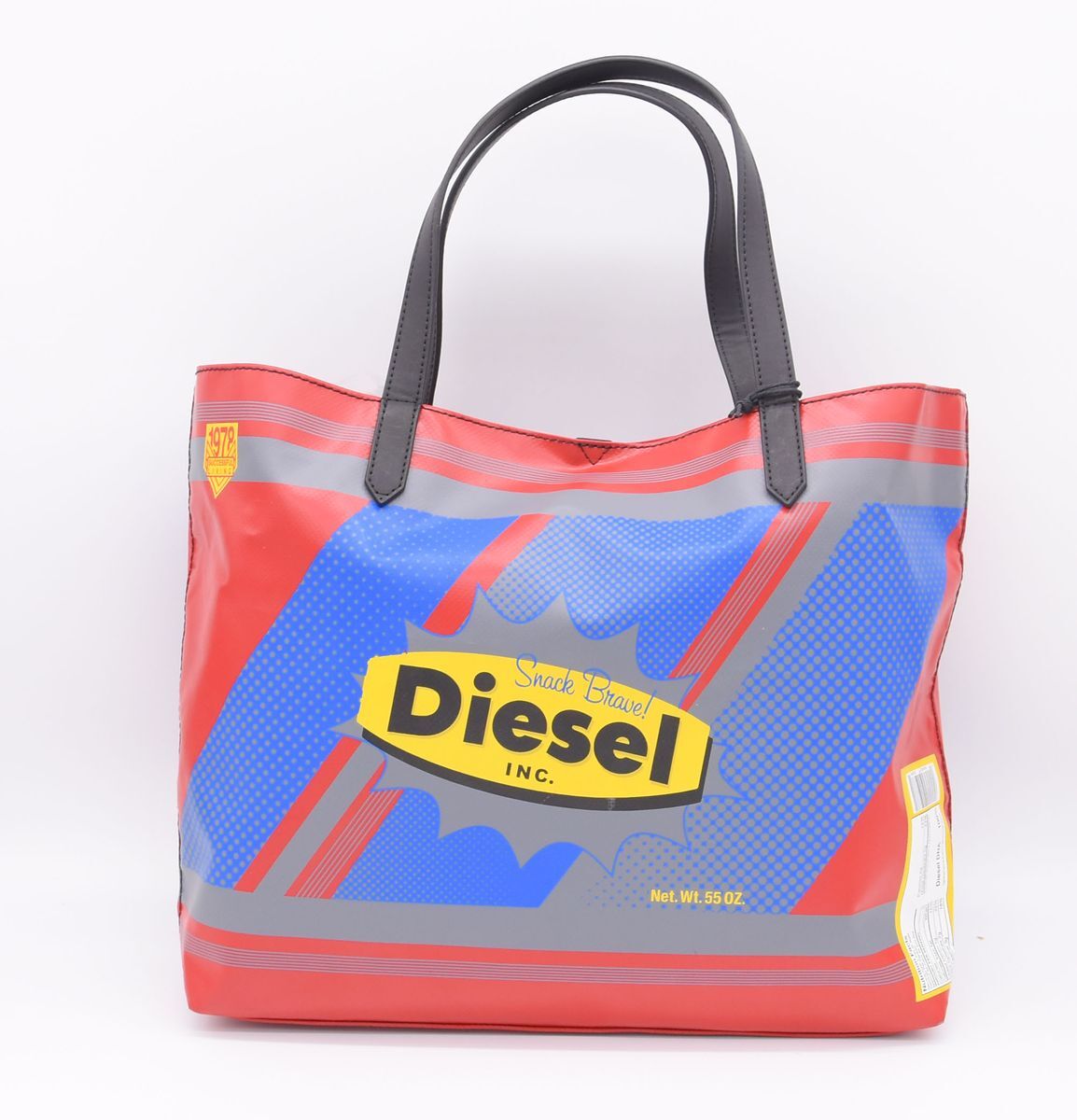 Handtasche - Shopping Bag 'HOT FOR FUN / YUMA X04258', Silber/Tomato/Empire Yellow