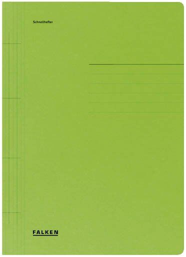 Schnellhefter - A4, 250 Blatt, Manilakarton (RC), grün
