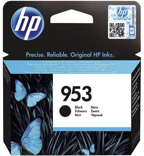 Original HP Tintenpatrone schwarz (L0S58AE,L0S58AE#BGX,L0S58AE#BGY,953,953BK,953BLACK,NO953,NO953BK,NO953BLACK)