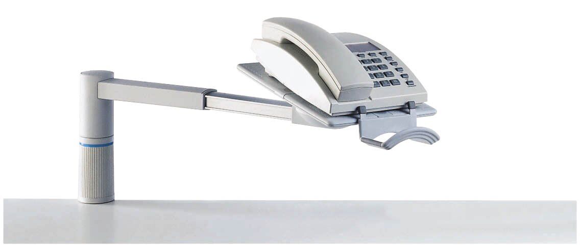 Telefon-Schwenkarm ScopeMaster - Telefonschwenker, lichtgrau, 2 kg