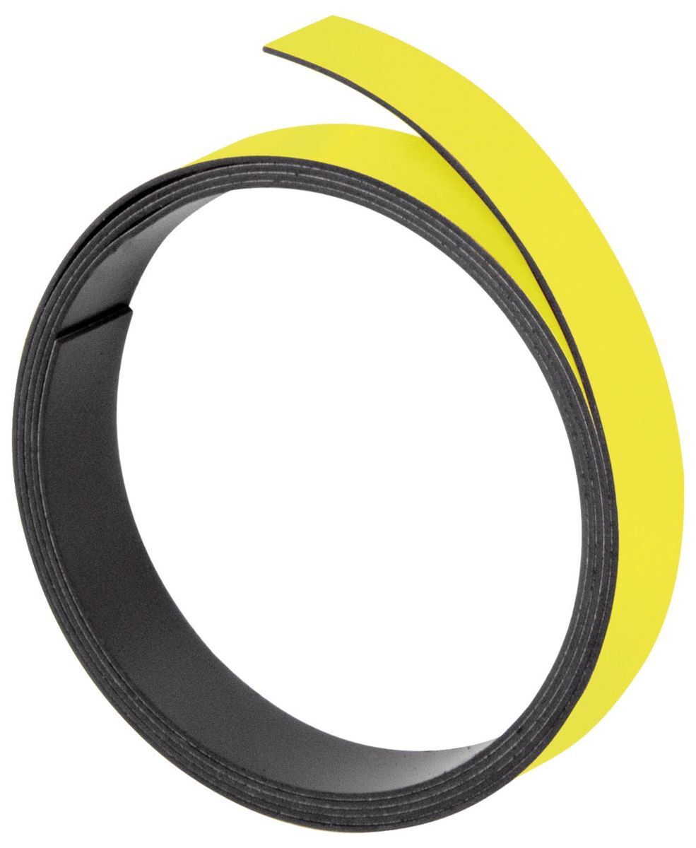 Magnetband - 100 cm x 5 mm, gelb