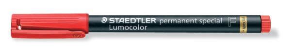 Feinschreiber Universalstift Lumocolor® - permanent special, rot, 0,6 mm