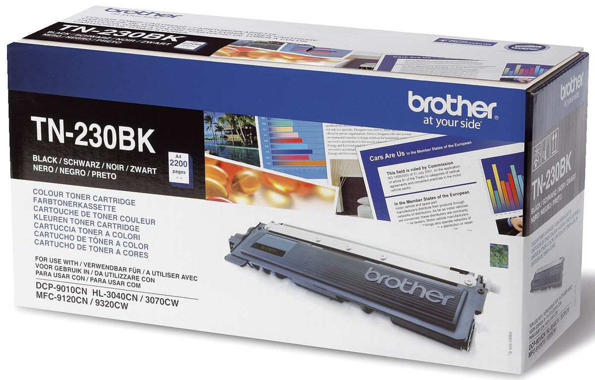 Original Brother Toner-Kit schwarz (TN-230BK)