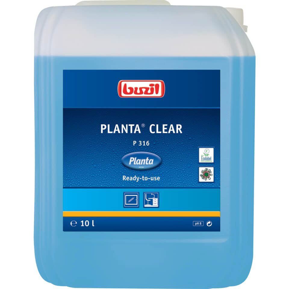 Glasreiniger PLANTA CLEAR P 316 ökologisch 10 Liter