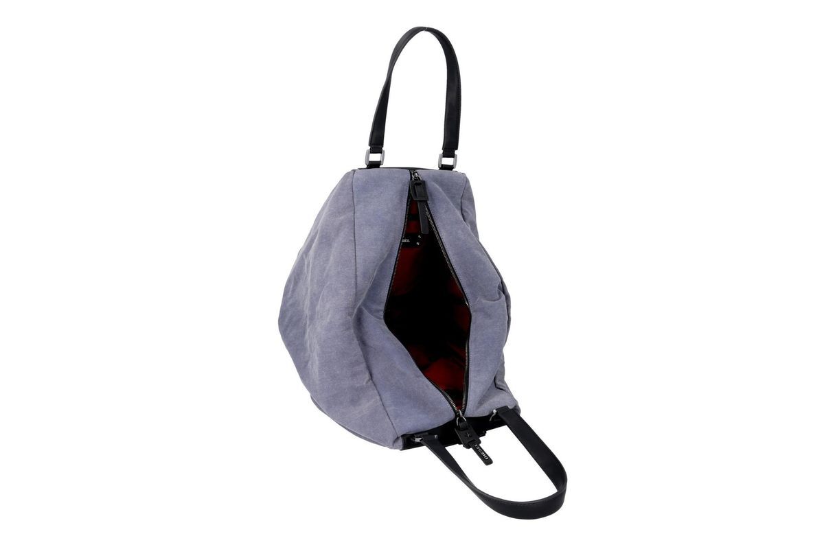 Tasche - Shopping Bag 'SCRATCH-UP / D-SCRATCH X05521', Blau / Weiß Denim