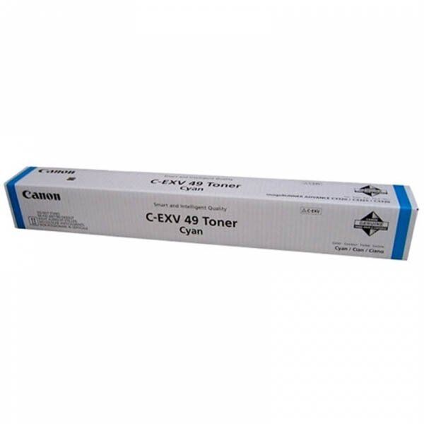 Original Canon Toner cyan (8525B002,8525B002AA,C-EXV49C,C-EXV49)