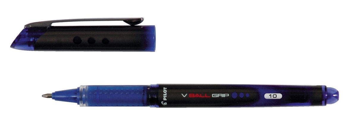 Tintenroller V Ball Grip - 0,6 mm, blau
