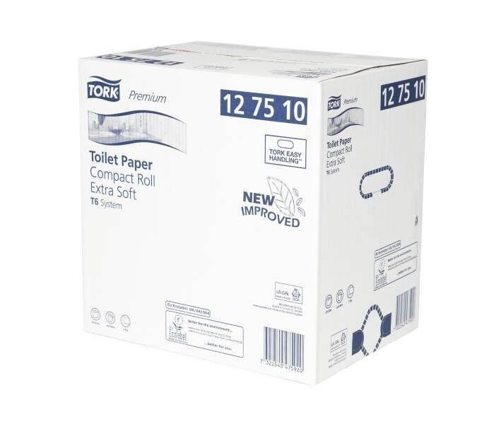 Toilettenpapier Midi für T6 System - extra weich, 3-lagig, 27 Rollen á 70 m