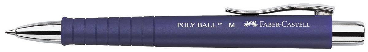 Kugelschreiber Poly Ball - M, dokumentenecht, blau