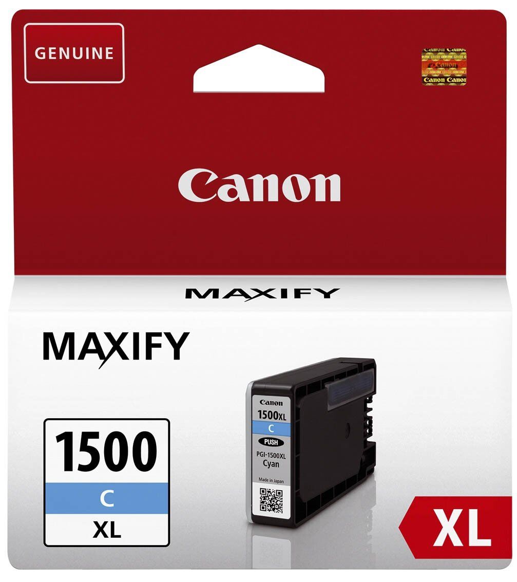 Original Canon Tintenpatrone cyan (9193B001,PGI-1500CXL,PGI-1500XLC)