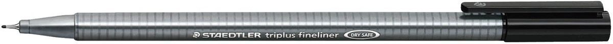 Feinschreiber triplus® - 0,3 mm, schwarz