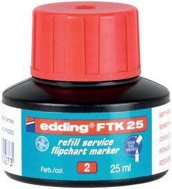 FTK 25 - Nachfülltusche, 25 ml, rot