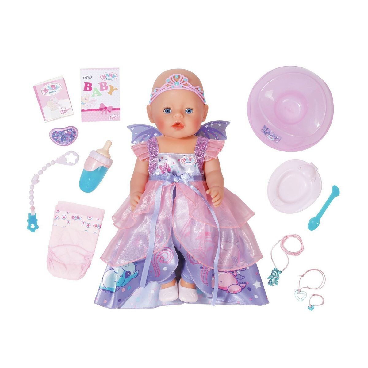 Baby Soft Touch Wonderland Fairy Doll mit Accessoires