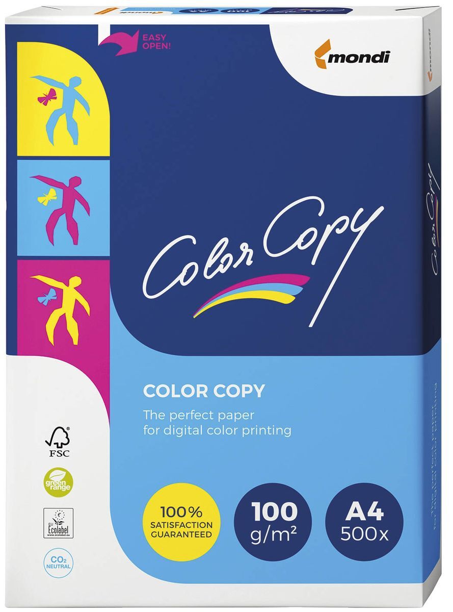 ColorCopy® - A4, 100 g/qm, weiß, 500 Blatt