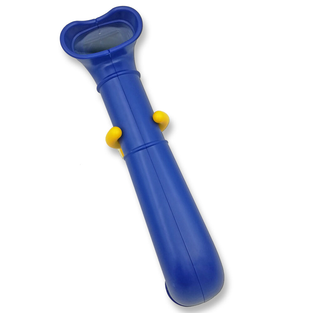 Spielzeug Periskop für Baumhaus, Spielturm und Spielgeräte, Kunststoff blau