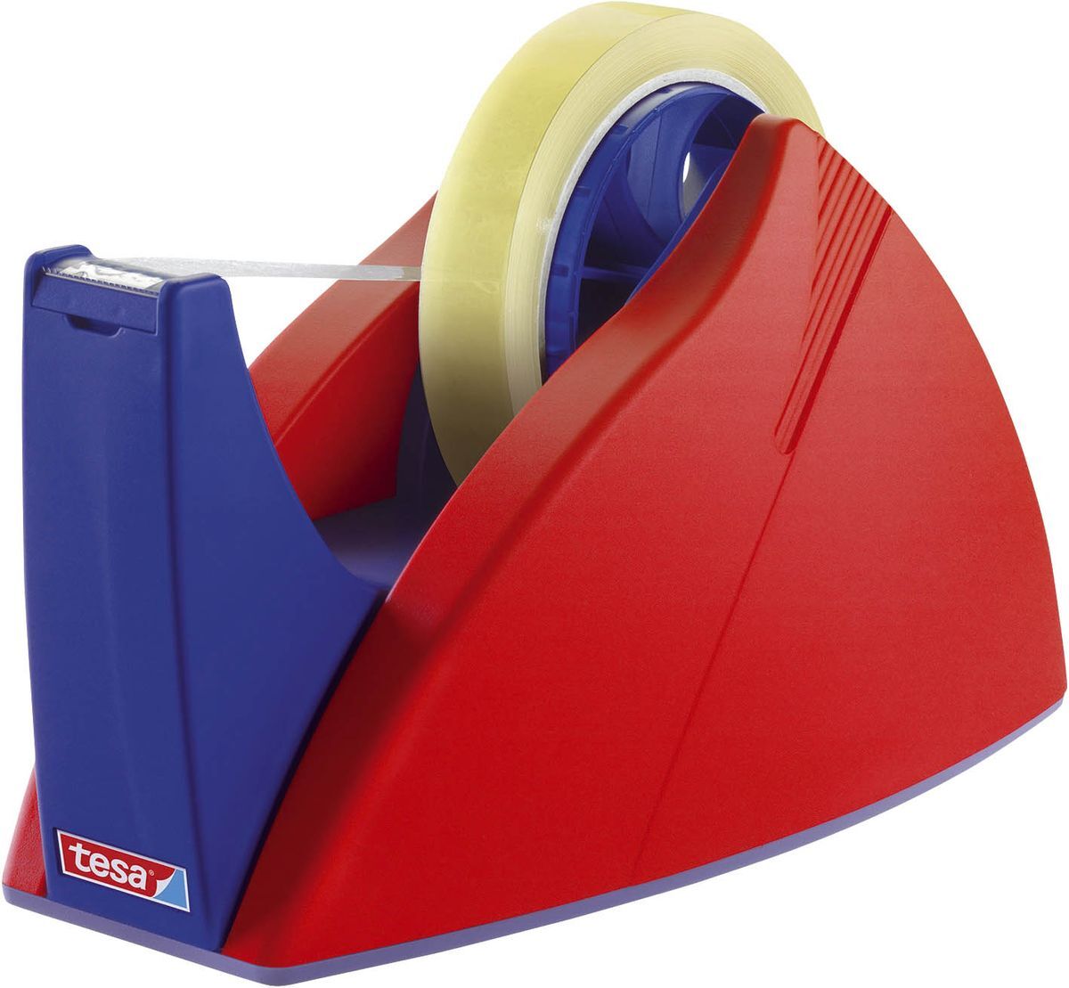 Tischabroller Easy Cut® - für Rollen bis 33 m x 19 mm, rot/blau Abroller