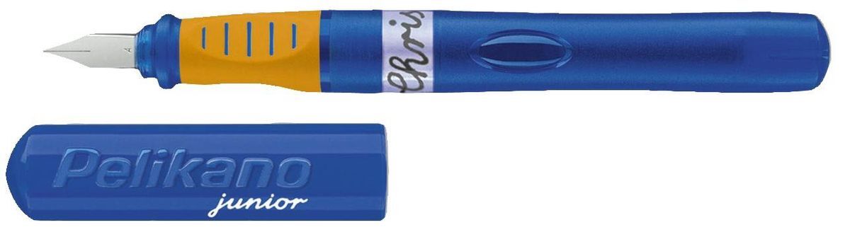Schulfüller Pelikano® P68 Junior - Feder L, blau transluzent