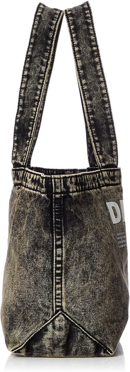Tasche - Shopping Bag 'THISBAGISNOTATOY / D-THISBAG M X05857', Grau Denim