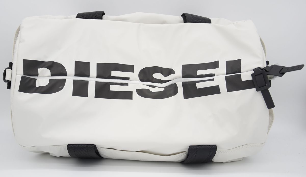 Tasche - Travel Bag '"BOLDMESSAGE / F-BOLD DUFFLE X05477', Weiß / Schwarz