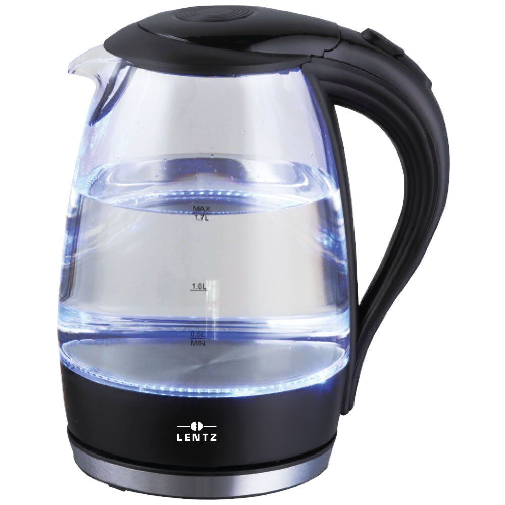 Wasserkocher LED Glas 1,7L