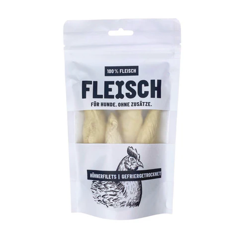 Fleisch-Hühnerbrustfilet, gefriergetrocknet 50g