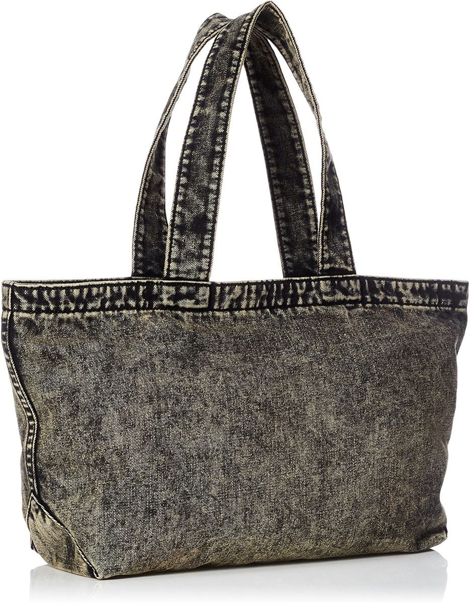 Tasche - Shopping Bag 'THISBAGISNOTATOY / D-THISBAG M X05857', Grau Denim
