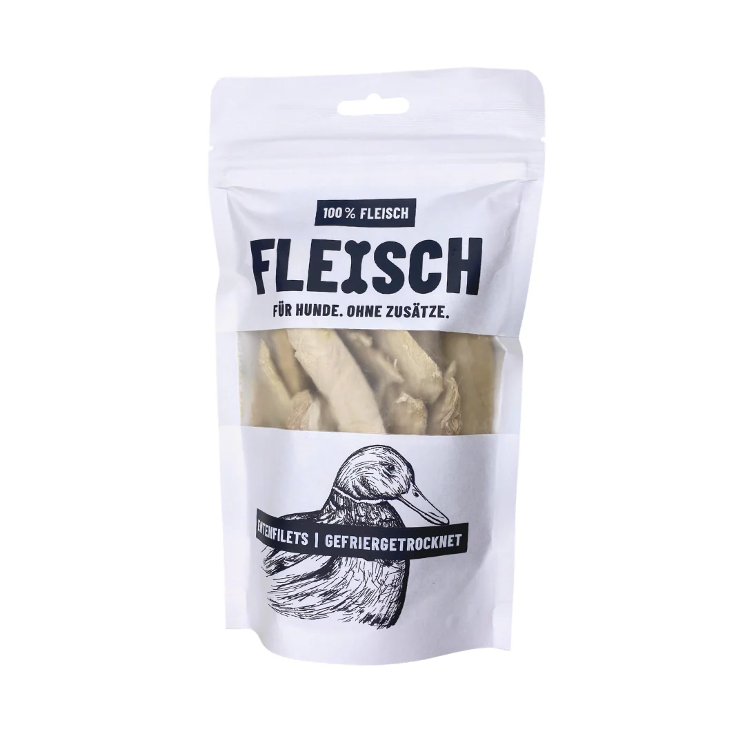 Fleisch-Entenbrustfilet, gefriergetrocknet 75g