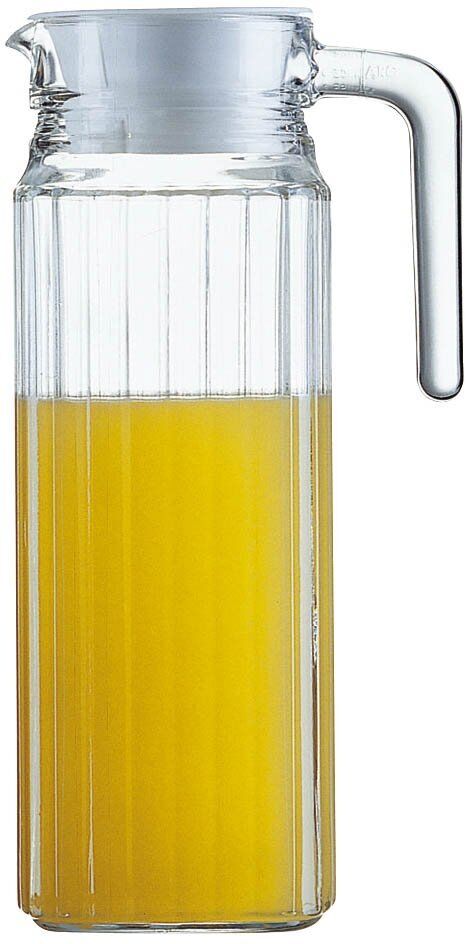 Glasserie Quadro - Glaskrug, 1,1 Liter
